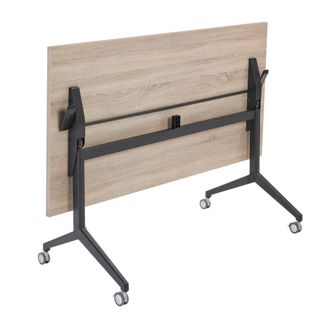 Klaptafel Verrijdbaar Flip met wielen en opklap mechanisme
