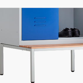 Bankje voor lockerkast