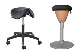 Zadelkrukken en Tabouret