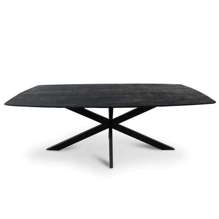 Vergadertafel met massief houten blad0