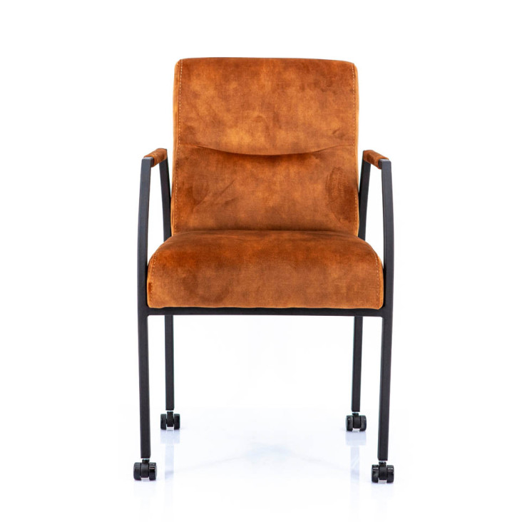 Albany vergaderstoel - Cognac-3