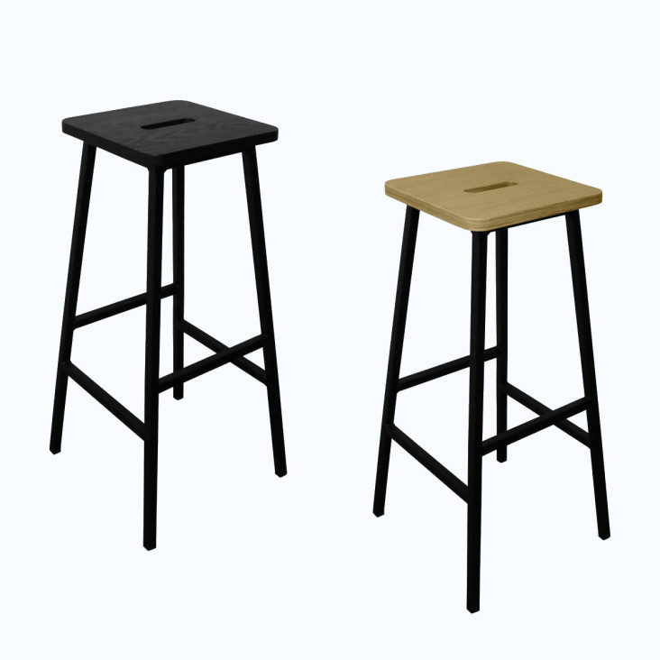 Barkruk Black Series zonder rugleuning