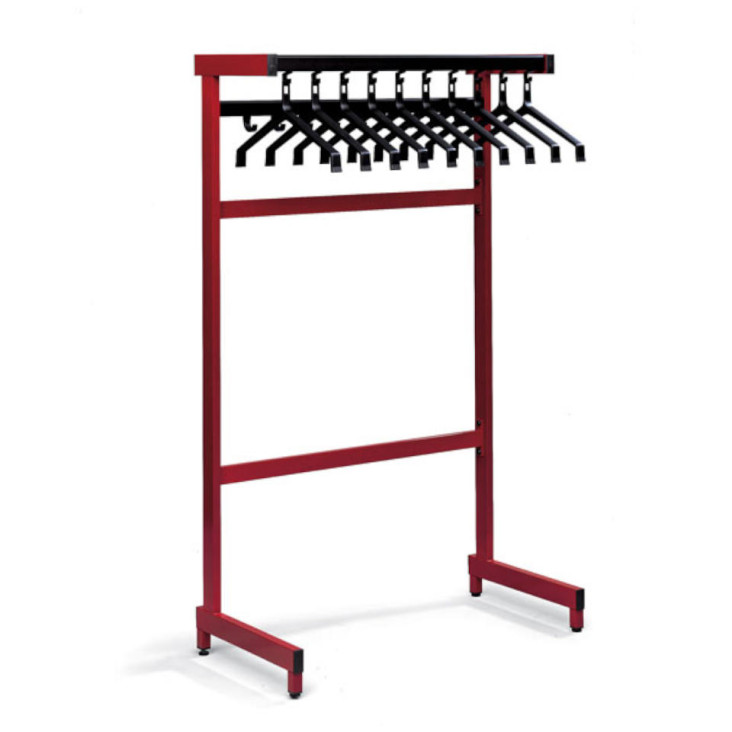 Garderoberek met kleerhangers