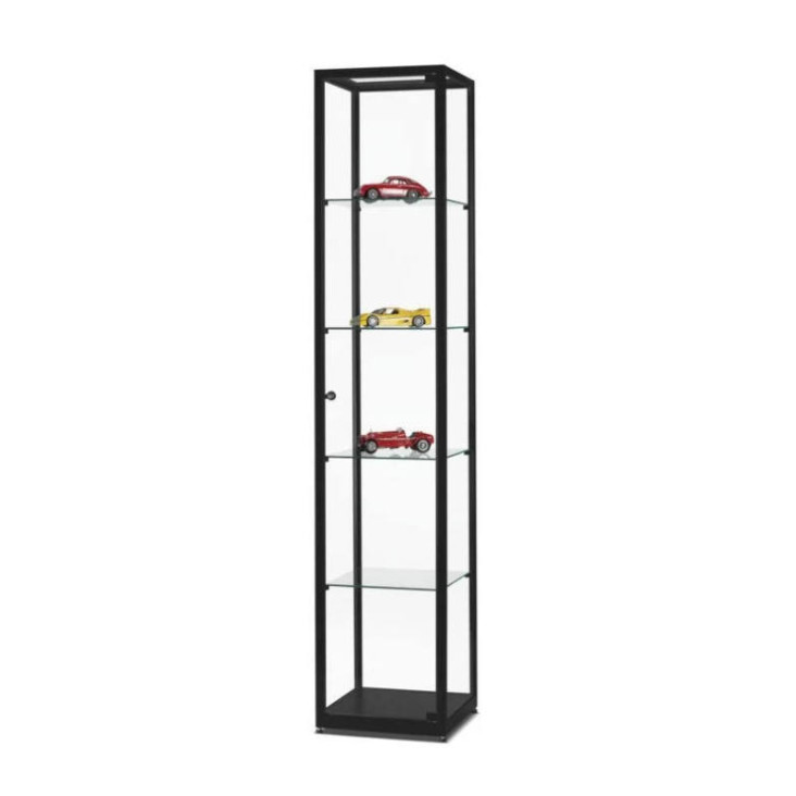 vitrinekast 40 cm wms 400 zwart