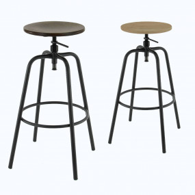 Kruk Rembrandt met houten zitting