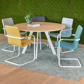 Ronde kantinetafel
