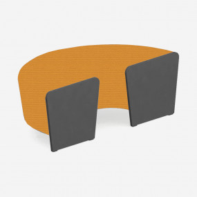 Halbank 180 graden aanbouw Magnes