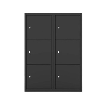 Lockerkast met 6 deuren Darkline