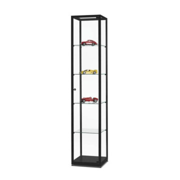 vitrinekast 40 cm wms 400 zwart