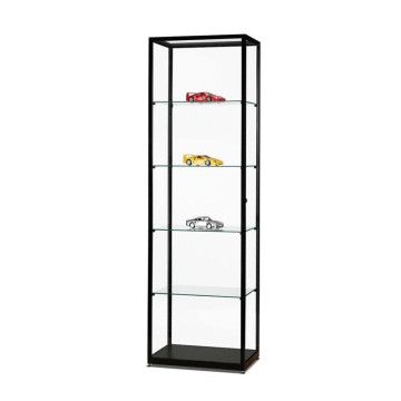 vitrinekast 60 cm wms 600 zwart