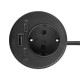 Inbouw powerbox met stroom - USB-A en USB-C