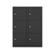 Lockerkast met 6 deuren Darkline