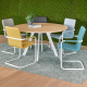 Ronde kantinetafel