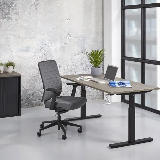 Slinger Bureau met T-poot